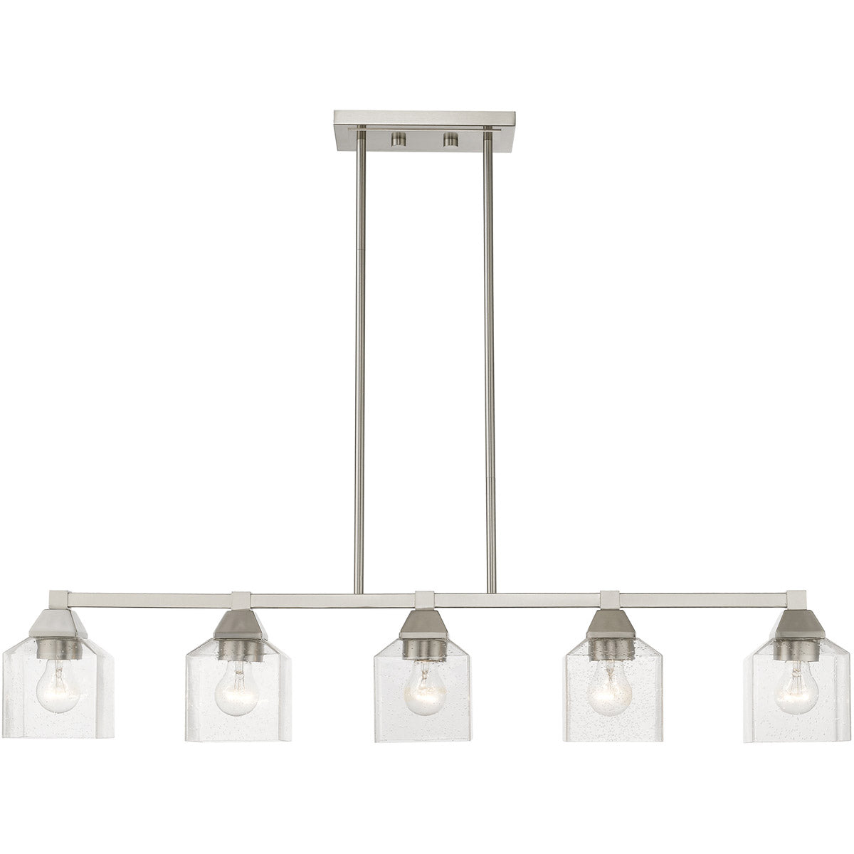 Livex Lighting, Aragon 42 Inch 5 Light Linear Suspension Light