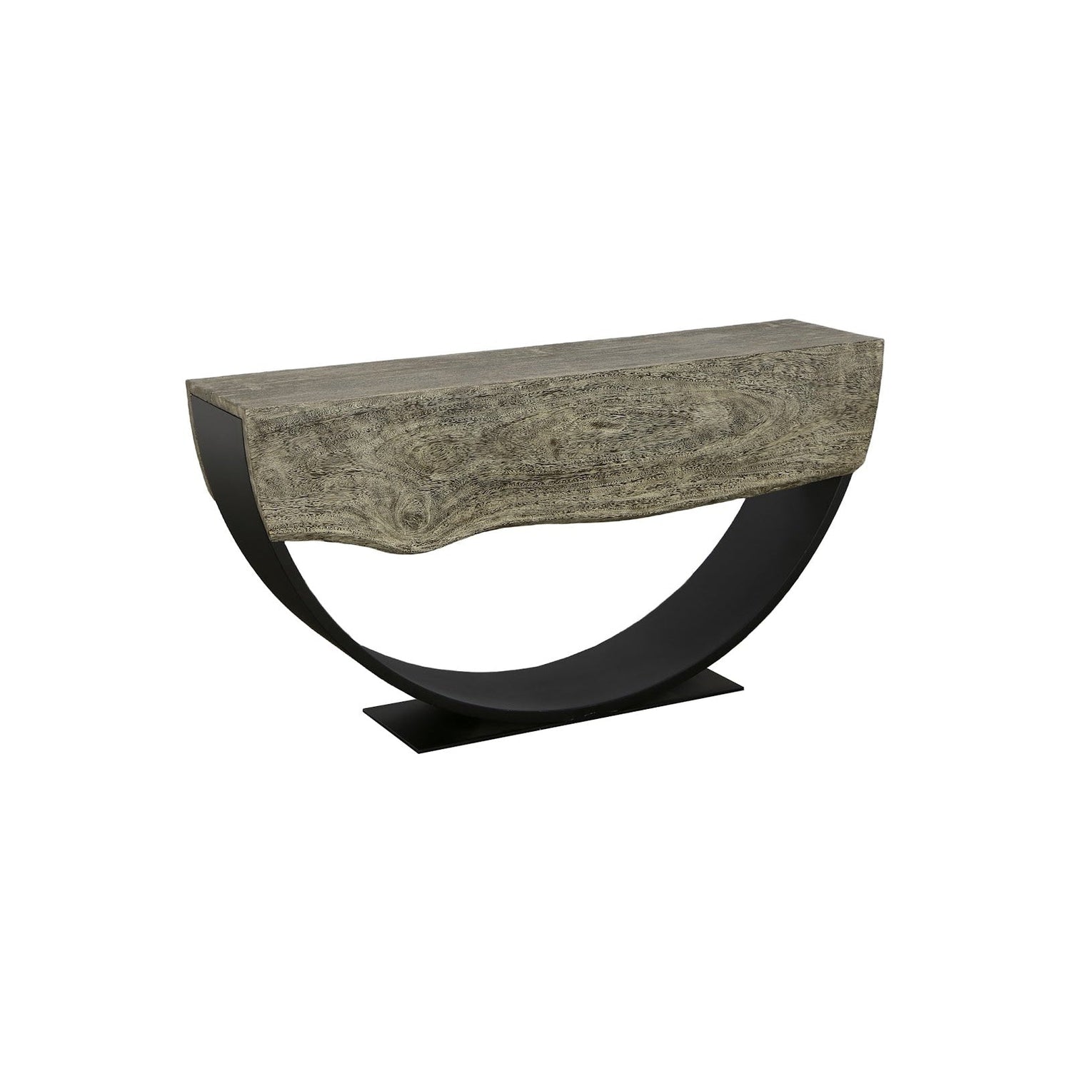 Phillips Collection, Arc Console Table Gray Stone - Double Sided