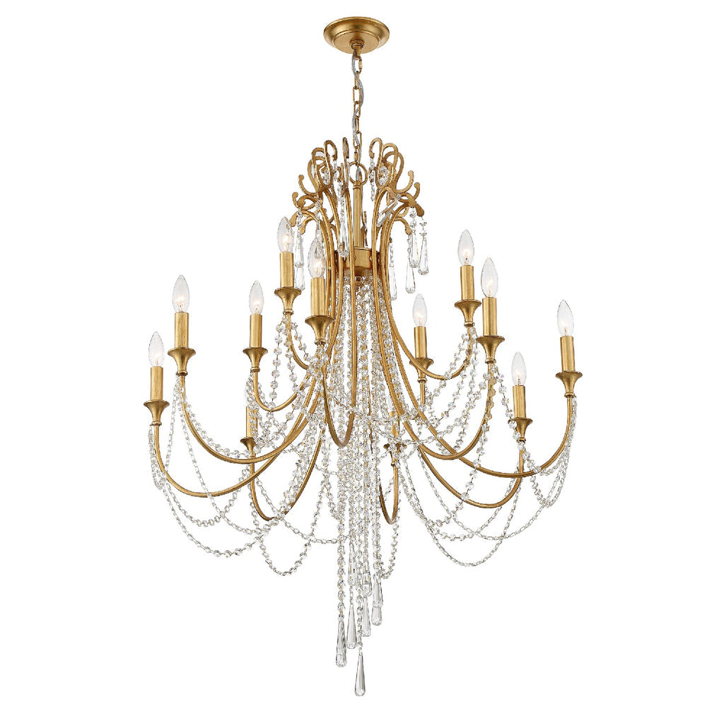 Crystorama Lighting Company, Arcadia 12 Light Chandelier