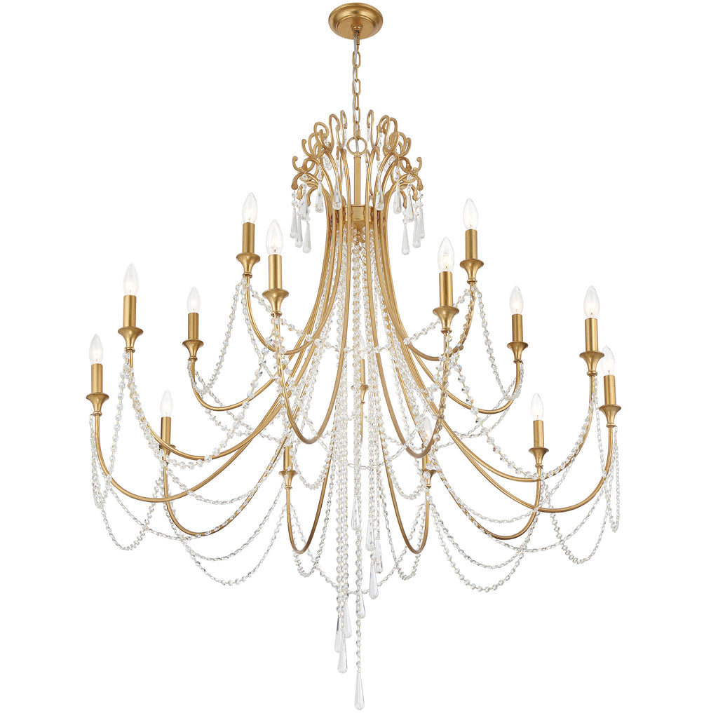 Crystorama Lighting Company, Arcadia 15 Light Chandelier