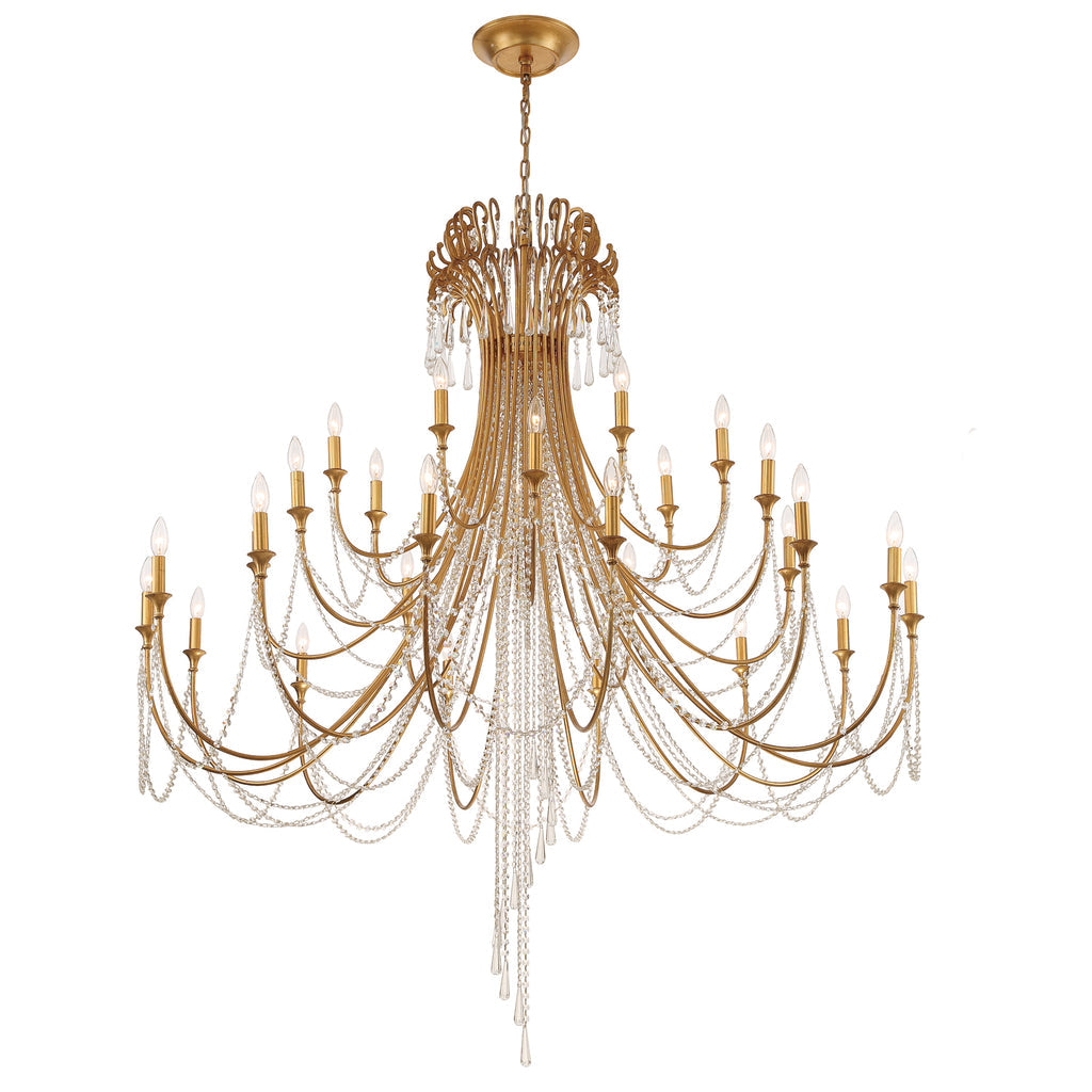 Crystorama Lighting Company, Arcadia 28 Light Chandelier