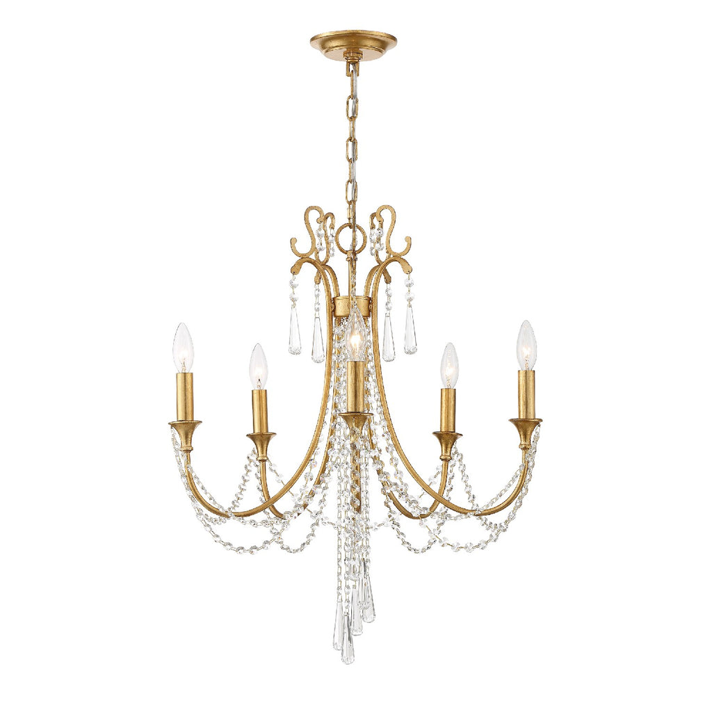 Crystorama Lighting Company, Arcadia 5 Light Chandelier