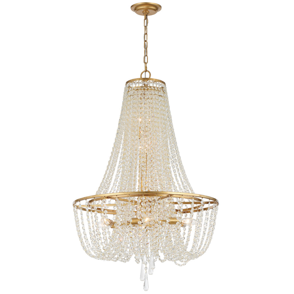 Crystorama Lighting Company, Arcadia 9 Light Chandelier