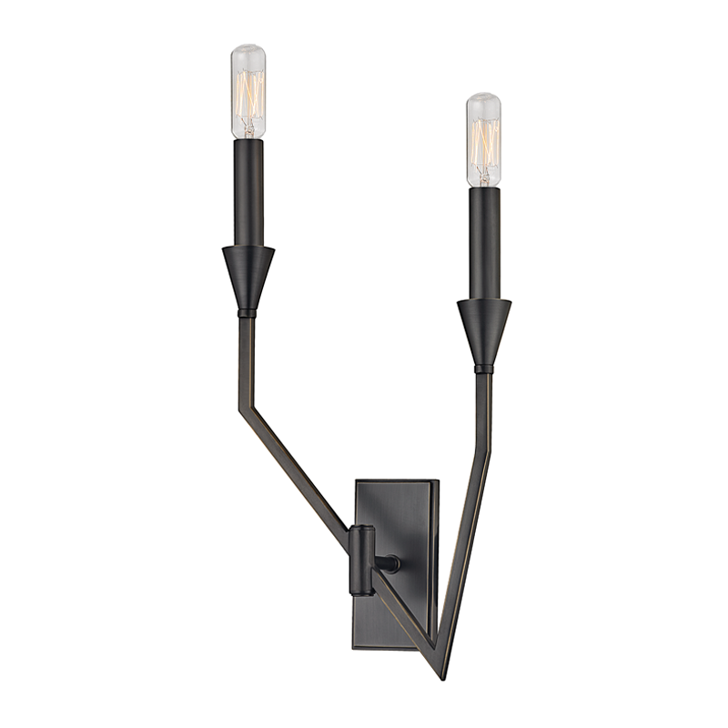 Hudson Valley, Archie 2 Light Left Wall Sconce