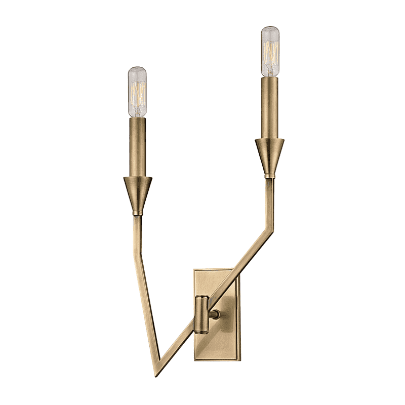 Hudson Valley, Archie 2 Light Right Wall Sconce