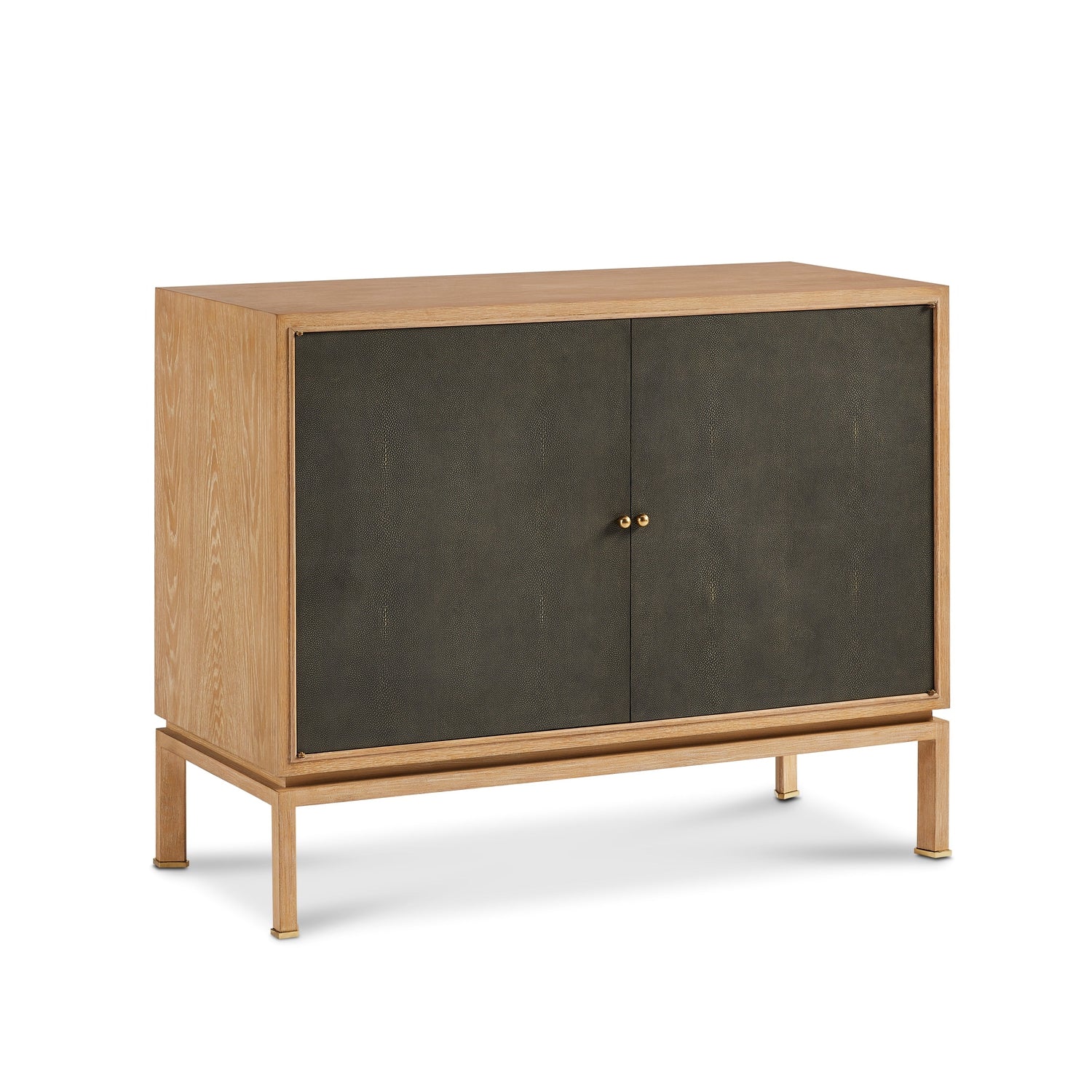 Mr. and Mrs. Howard, Archie Two-Door Shagreen Cabinet