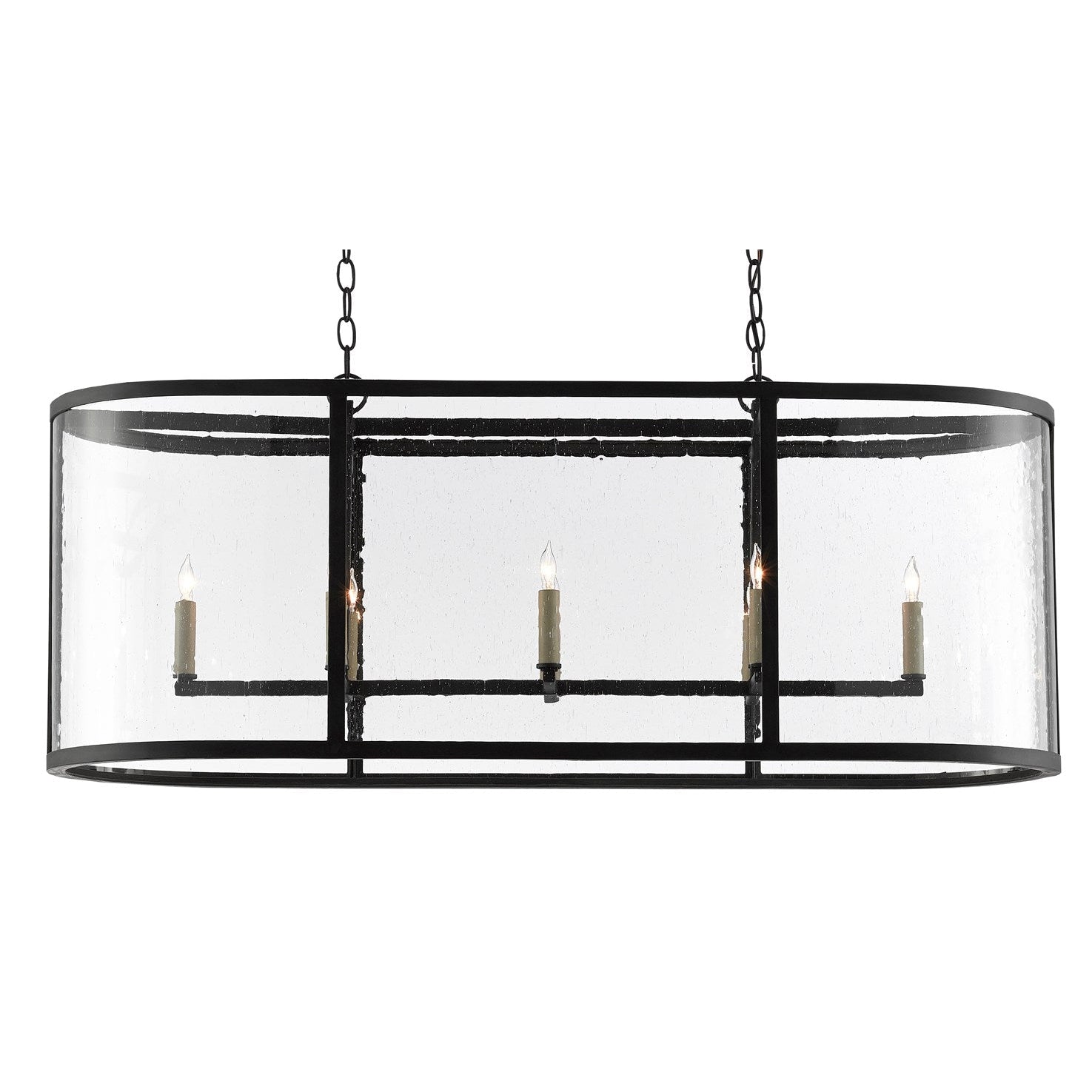 Currey, Argand Oval Chandelier