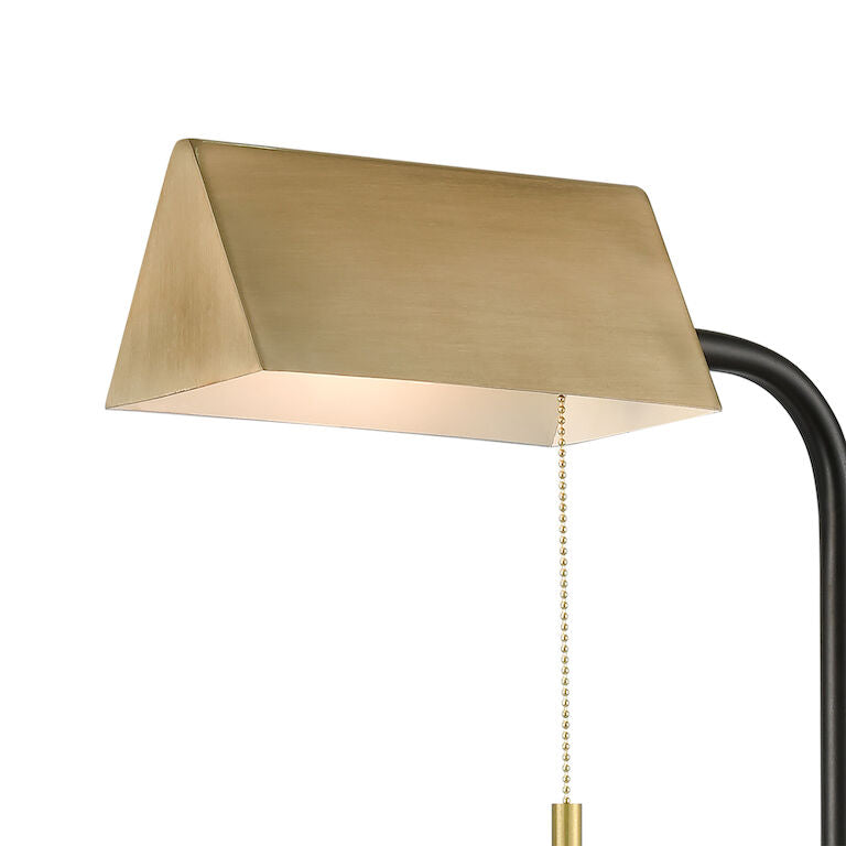 Elk Home, Argentat 42'' High 1 - Light Floor Lamp - Black