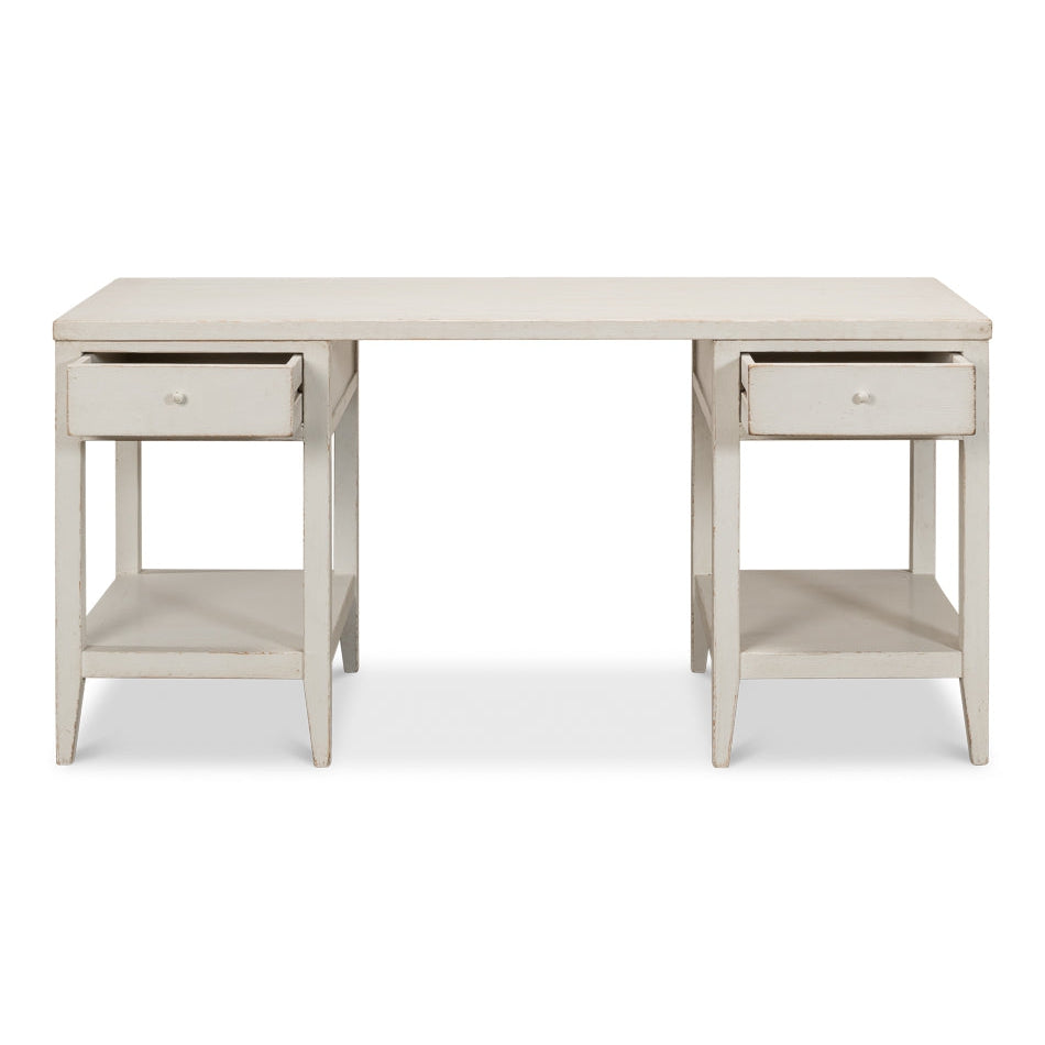 SARREID, Ari Desk  Antique White