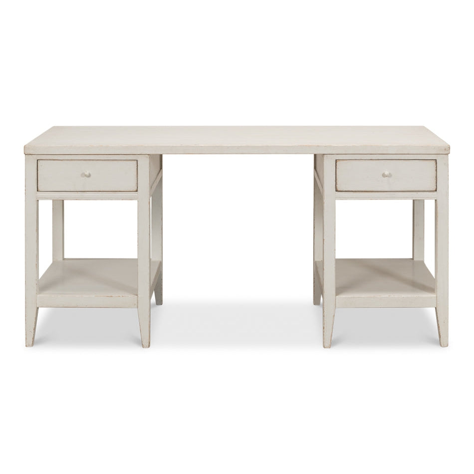 SARREID, Ari Desk  Antique White