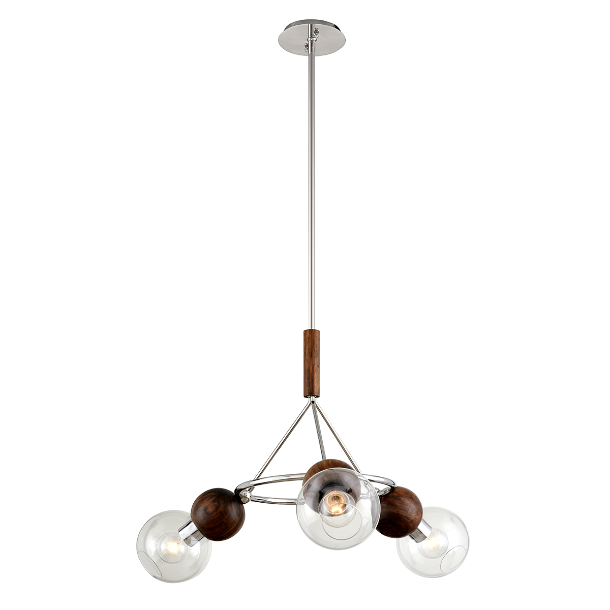 Troy Lighting, Arlo 3 Light Chandelier