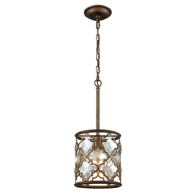 Elk Home, Armand 8'' Wide 1 - Light Mini Pendant