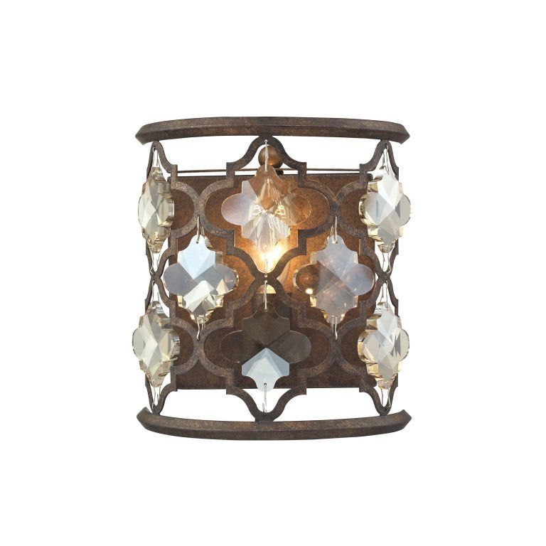 Elk Home, Armand 9'' High 1 - Light Sconce - Weathered Bronze