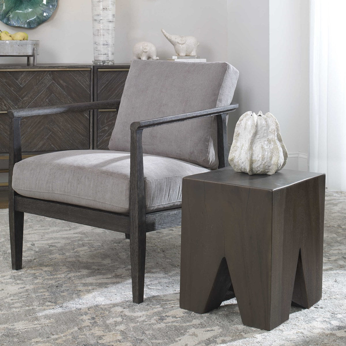 Uttermost, Armin Accent Stool