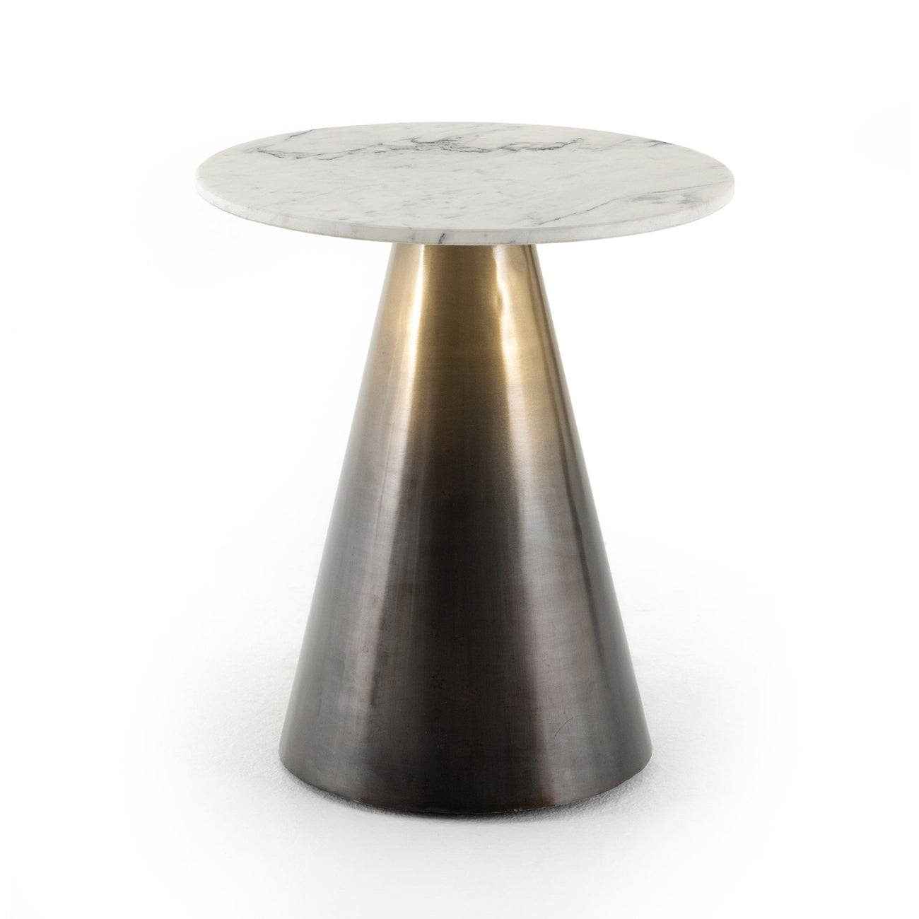 Four Hands, Armon End Table - Ombre Antique Brass