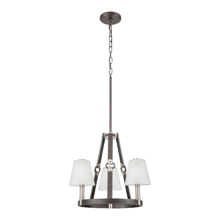 Elk Home, Armstrong Grove 18'' Wide 3 - Light Chandelier - Espresso