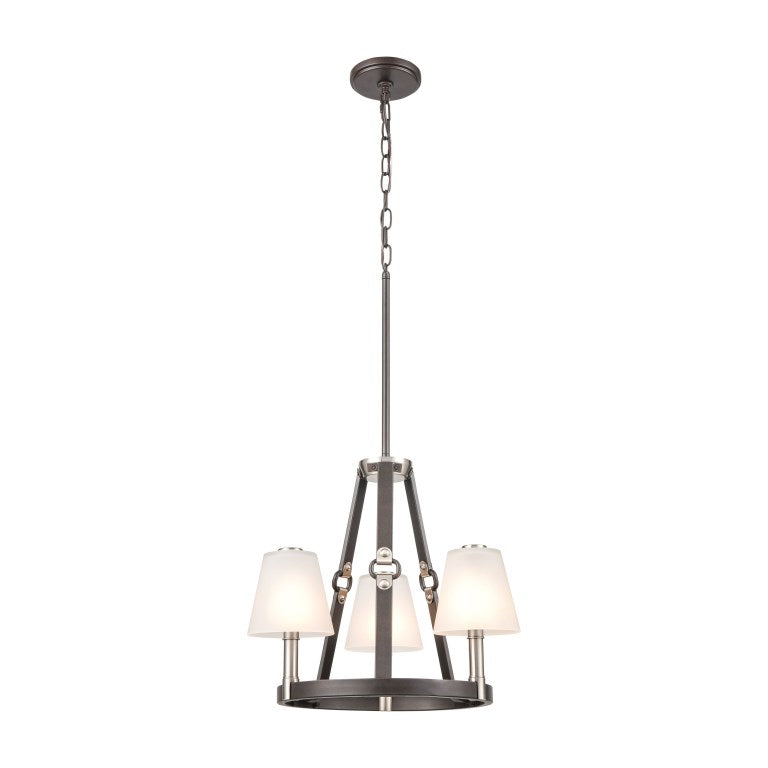 Elk Home, Armstrong Grove 18'' Wide 3 - Light Chandelier - Espresso