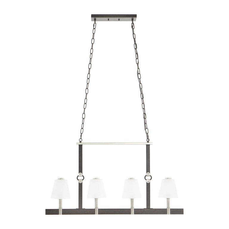 Elk Home, Armstrong Grove 36'' Wide 4 - Light Linear Chandelier - Espresso