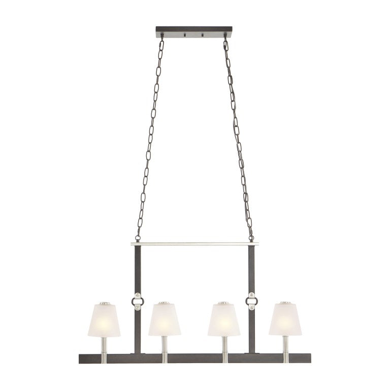 Elk Home, Armstrong Grove 36'' Wide 4 - Light Linear Chandelier - Espresso