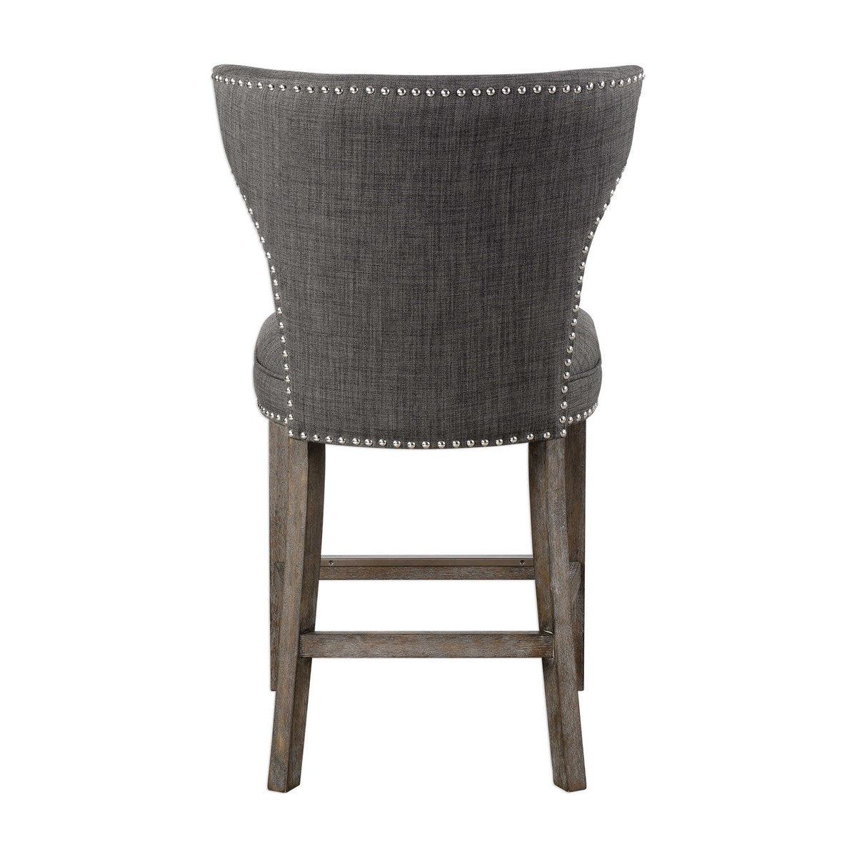 Uttermost, Arnaud Charcoal Counter Stool