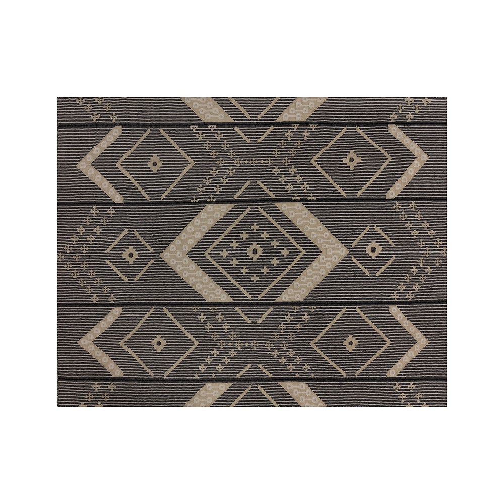 Sunpan, Asana Hand - Woven Rug - Charcoal / Beige - 8'' x 10''