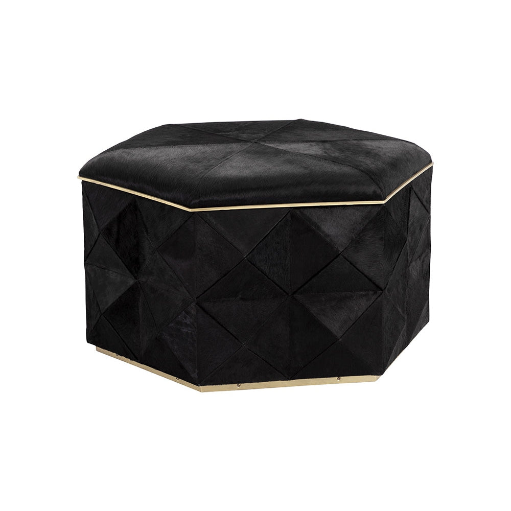 Sunpan, Ashanti Storage Ottoman - Large