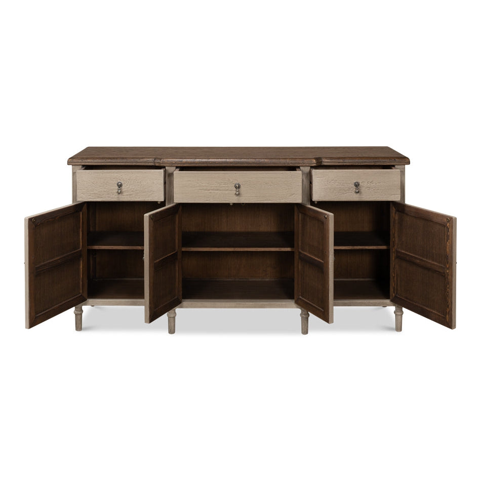 SARREID, Asher 4 Door Sideboard