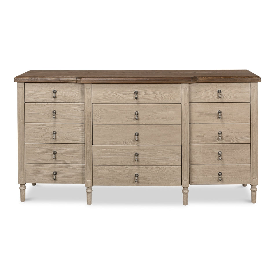 SARREID, Asher 9 Drawer Sideboard