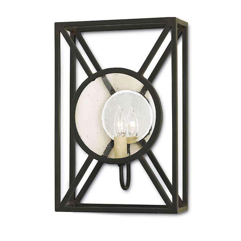 Currey, Beckmore Black Wall Sconce