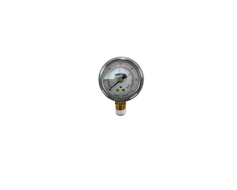 Taprite®, C02 Regulator Gauge, Dispensing Pressure (0-60 PSI)