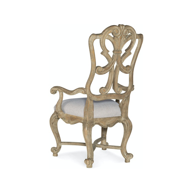 Hooker, Castella Wood Back Arm Chair