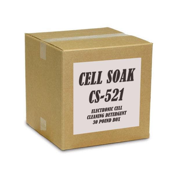 Smokeeter, Cell Soak CS-521 30 lb. Box Electronic Cell Cleaning Soap