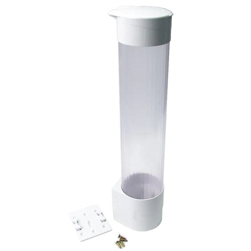 Pure n Natural Systems, Oasis Water Coolers | Plastic Cup Dispenser - White or Black