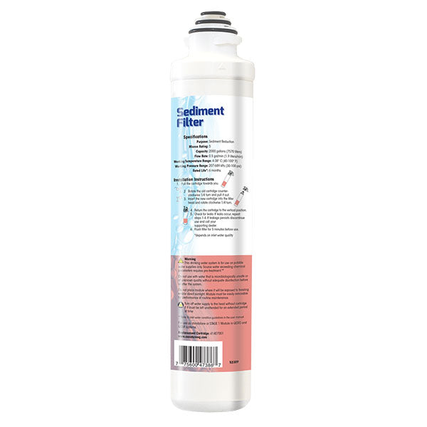 PURE, PURE | Quick Connect Sediment Filter - 41407001