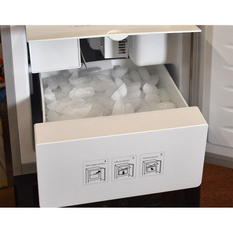 Vertex, PWC-850 | Vertex Countertop Ice Maker + Water Dispenser Produces 20 Pounds of Ice Per Day