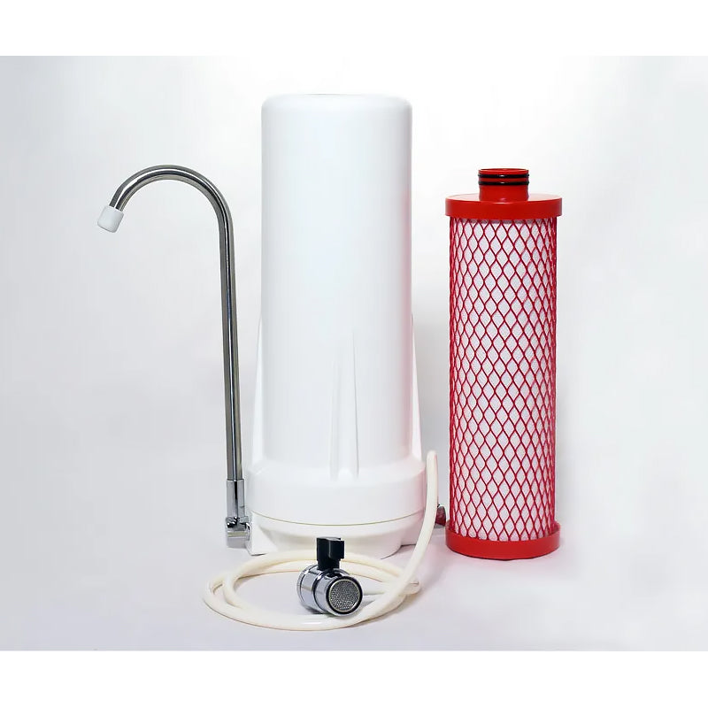 QMP, Red-D | Countertop Water Filter with Superior Ultrafiltration
