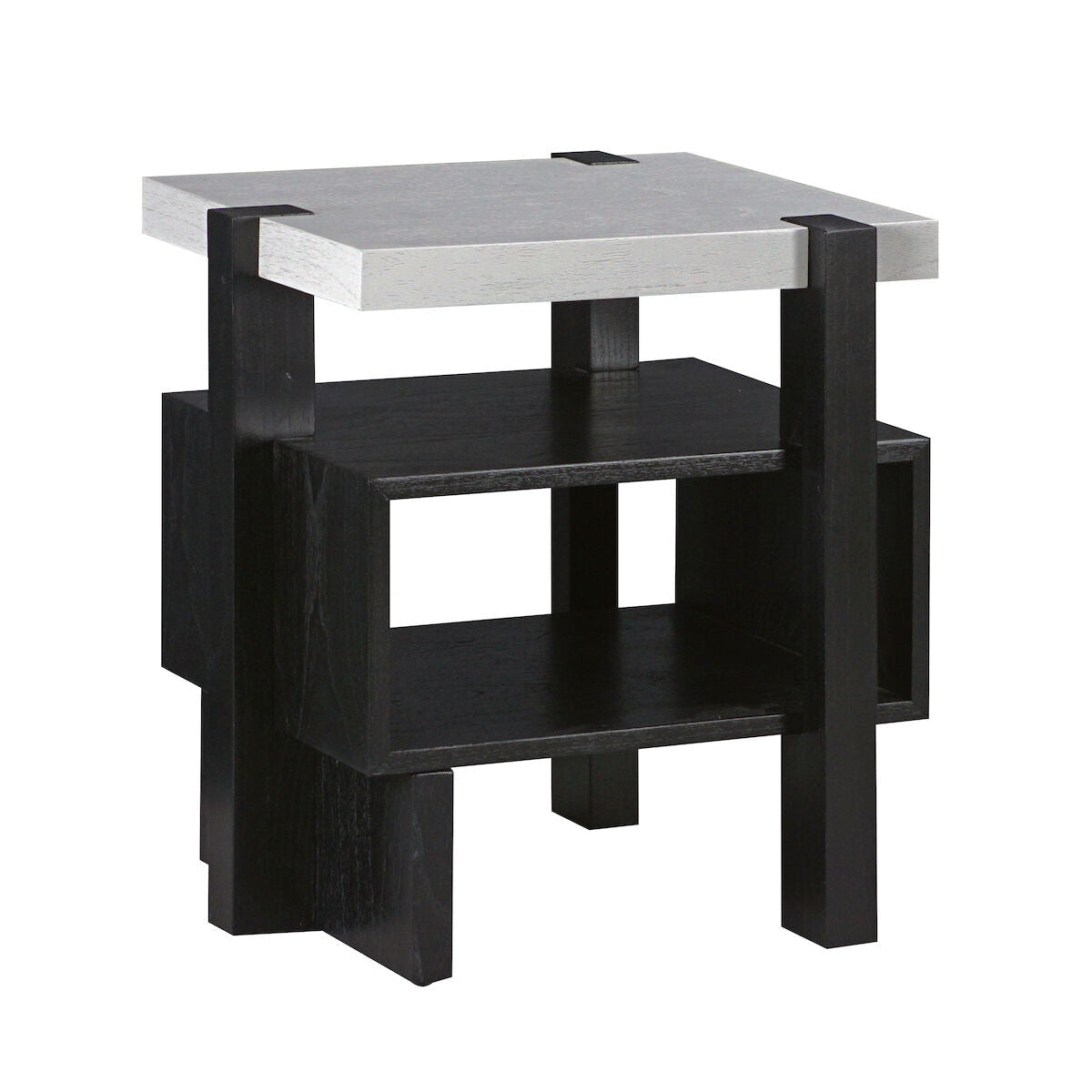 Elk Home, Riviera Accent Table - Checkmate Black