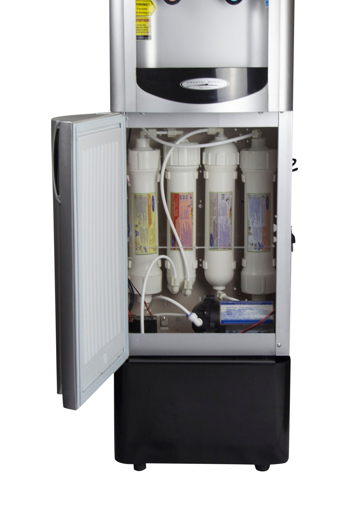 Crystal Quest, SHARP Ultrafiltration + Reverse Osmosis Bottleless Water Cooler