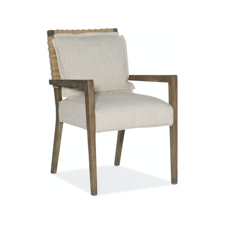 Hooker, Surfrider Woven Back Arm Chair