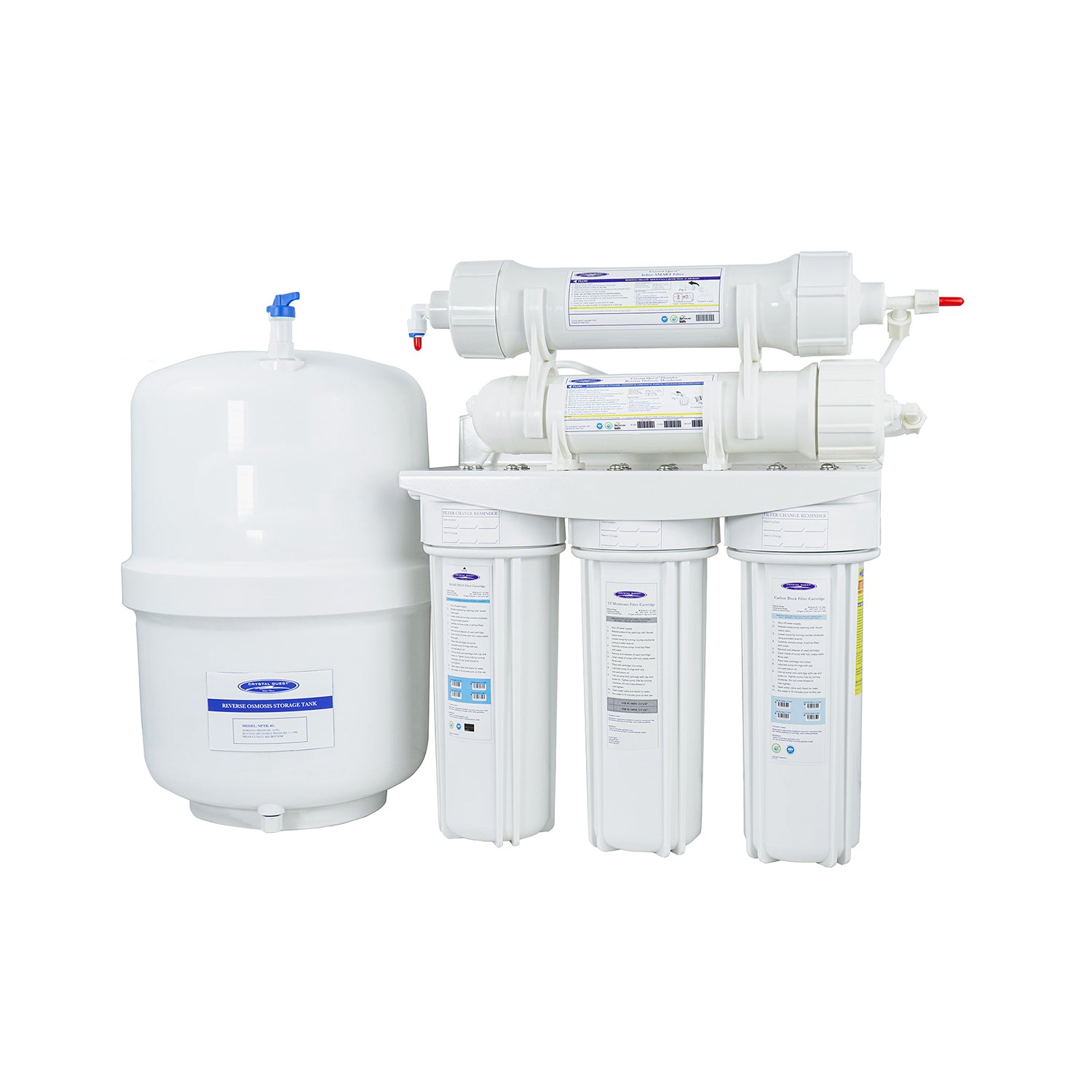 Crystal Quest, Thunder Ultrafiltration/Reverse Osmosis Under Sink Water Filter | 1000C | 12 Stages of Filtration