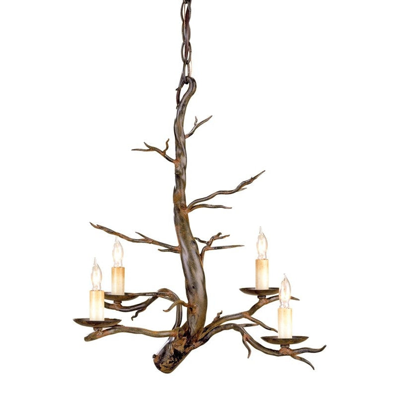 Currey, Treetop Iron Chandelier