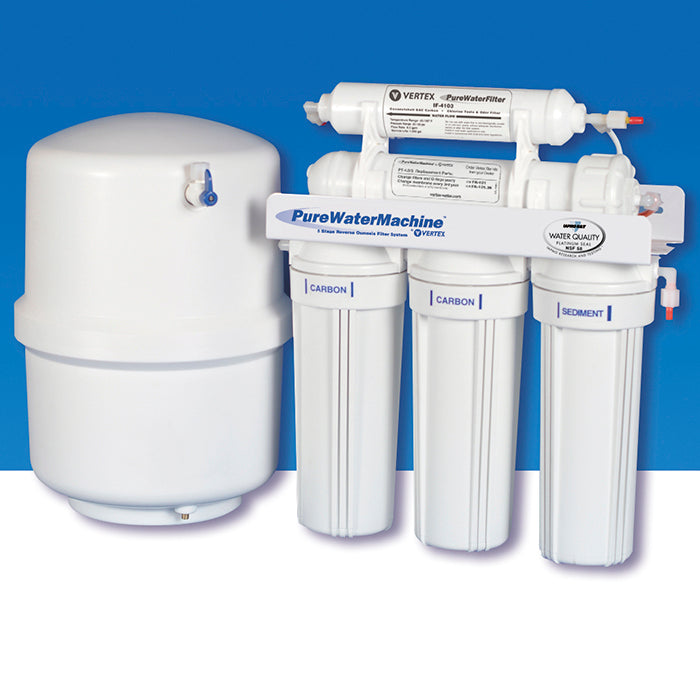 Vertex, Vertex PT-505 | 50 GPD 5-Stage Certified RO Water System with Optional UV