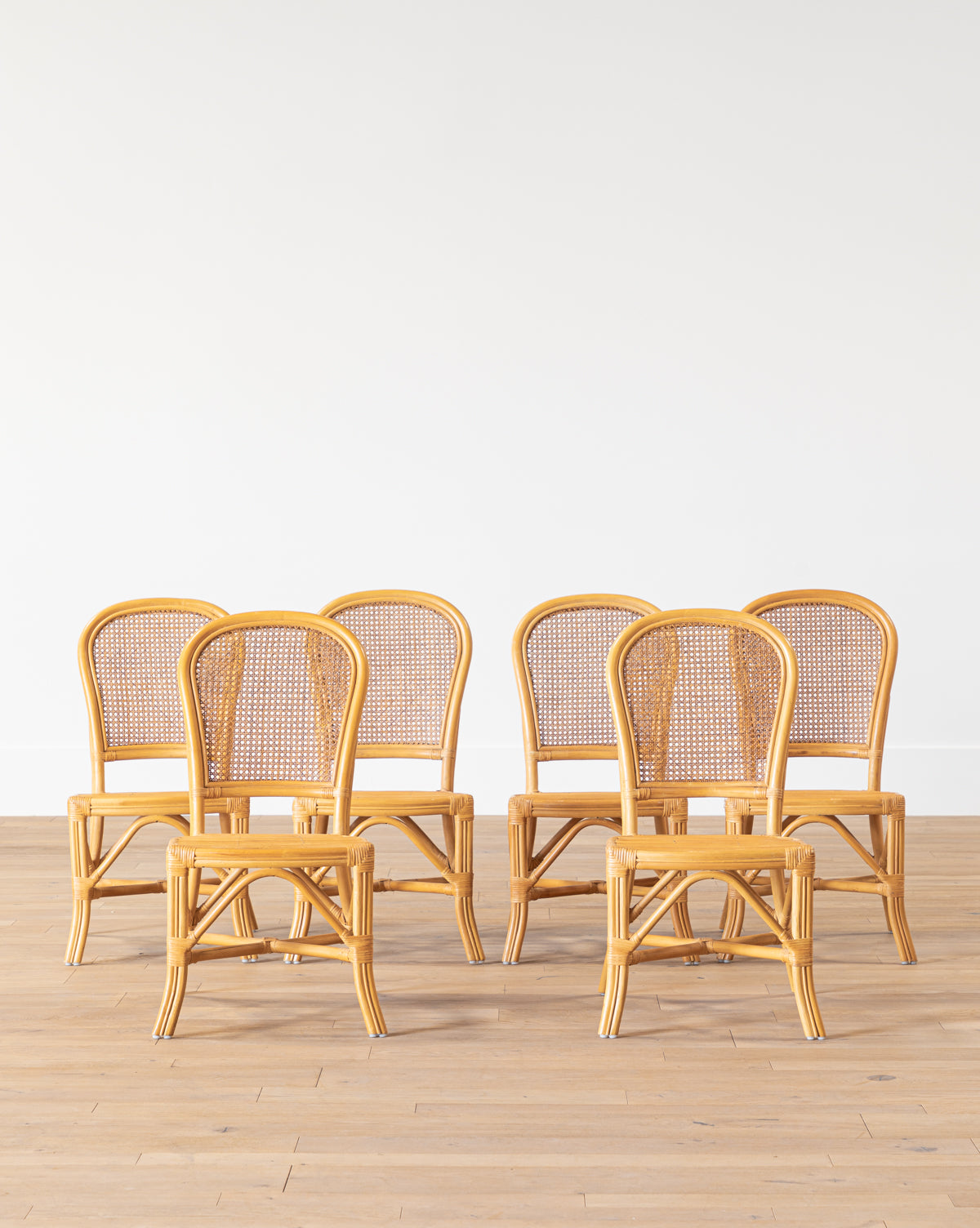 McGee & Co., Vintage Bamboo Chairs (Set of 6)