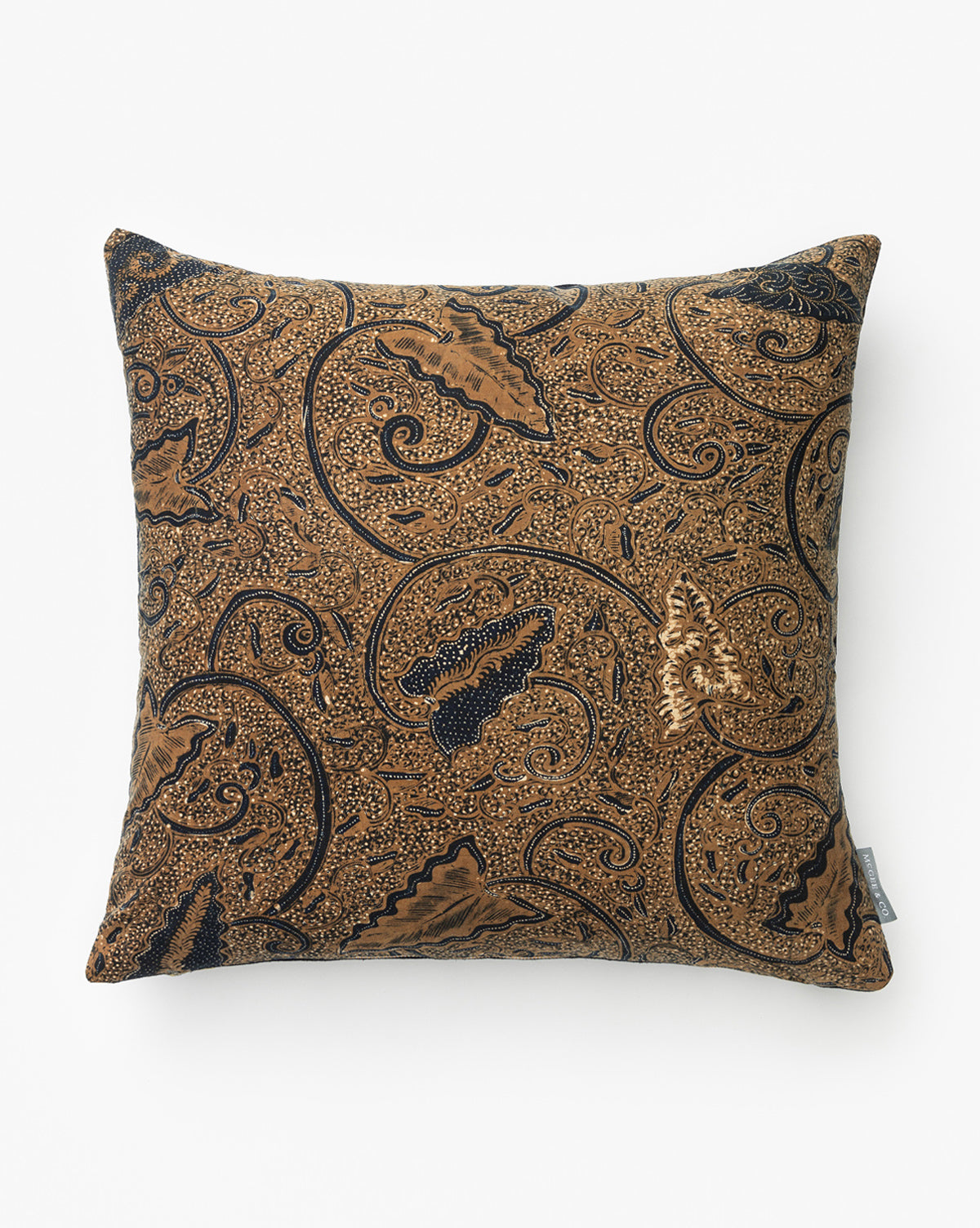 Tangren, Vintage Brown Leaf Pillow Cover No. 3