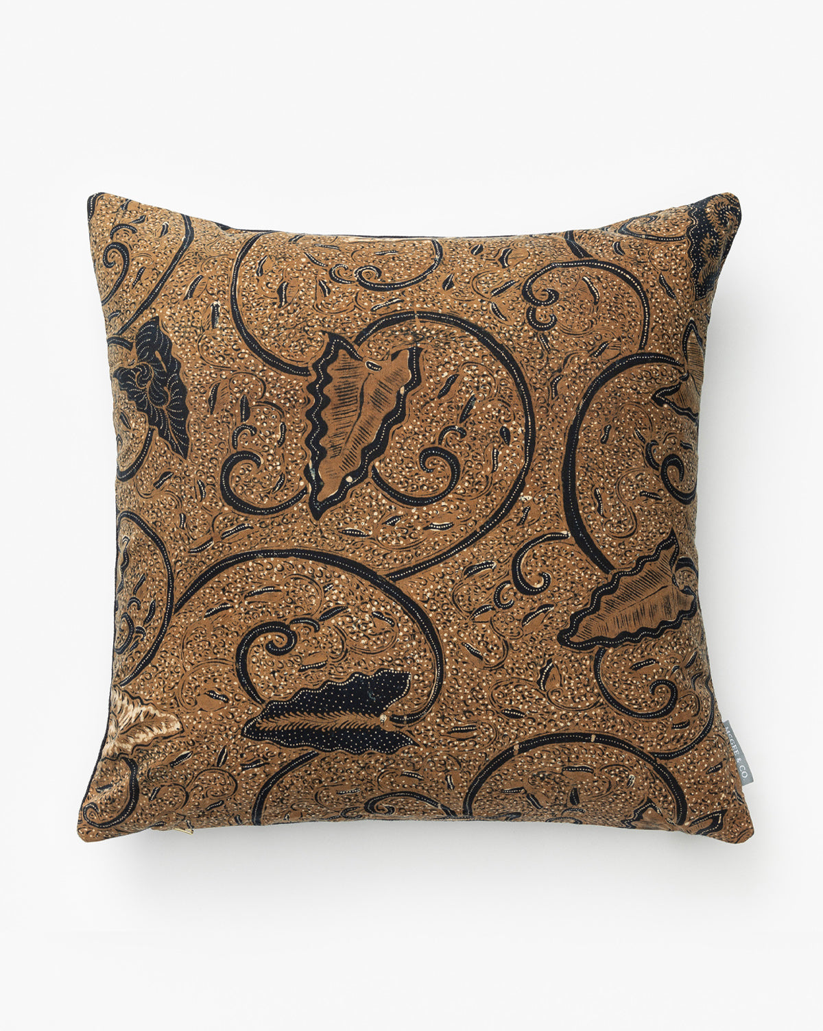 Tangren, Vintage Brown Leaf Pillow Cover No. 4