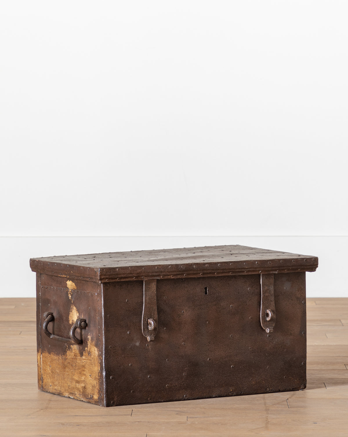 Schwung Home, Vintage Metal Trunk