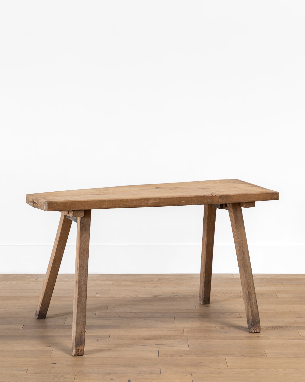 McGee & Co., Vintage Raw Wooden Console