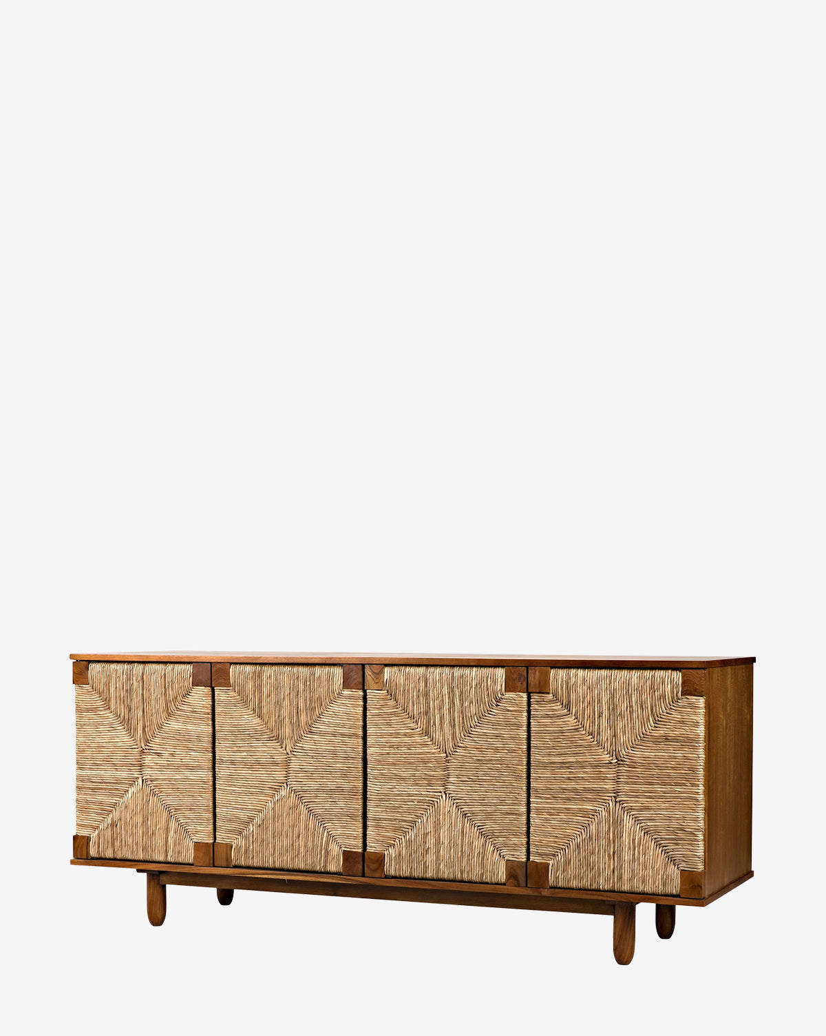 Noir, Wesley 4-Door Sideboard