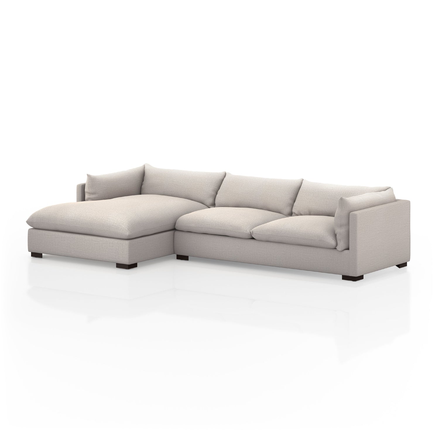 Four Hands, Westwood 2pc Left Sectional - 131''
