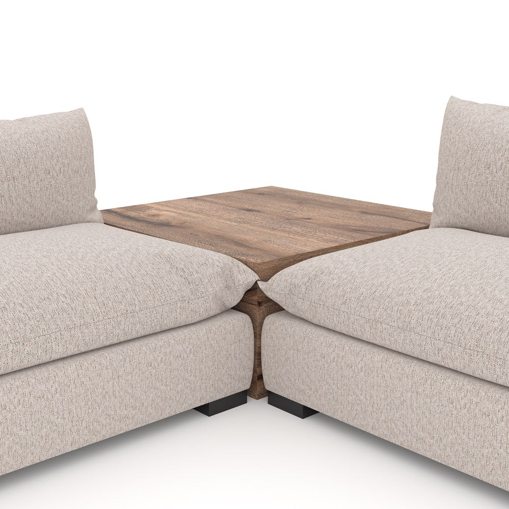 Four Hands, Westwood 4pc Sectional W/ Corner Table